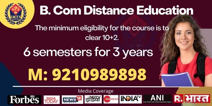 BCom Distance Education