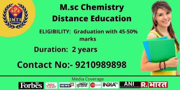 MSc Chemistry Distance Education