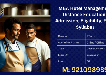 MBA Hotel Management Distance Education