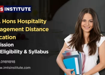 BBA Hons Hospitality Management Distance Education