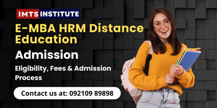 EMBA HRM Distance Education