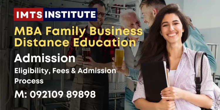 MBA Family Business Distance Education