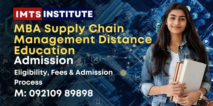 MBA Supply Chain Management Distance Education