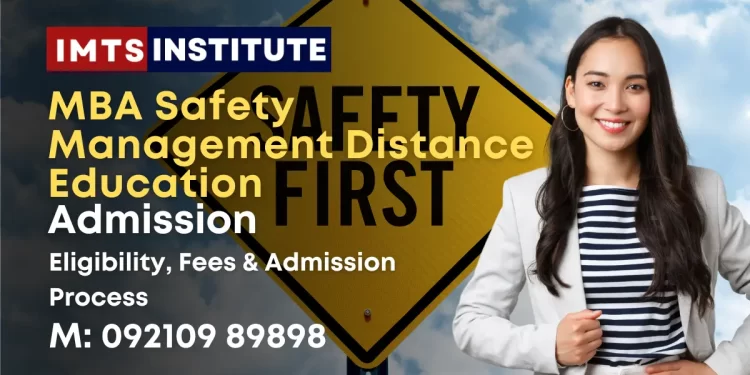 MBA Safety Management Distance Education