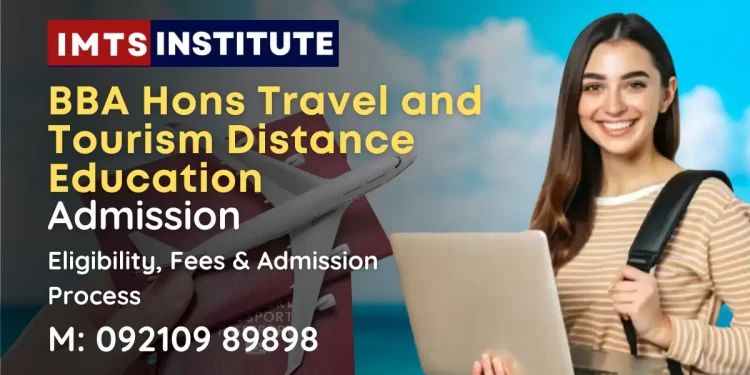 BBA Hons Travel and Tourism Distance Education