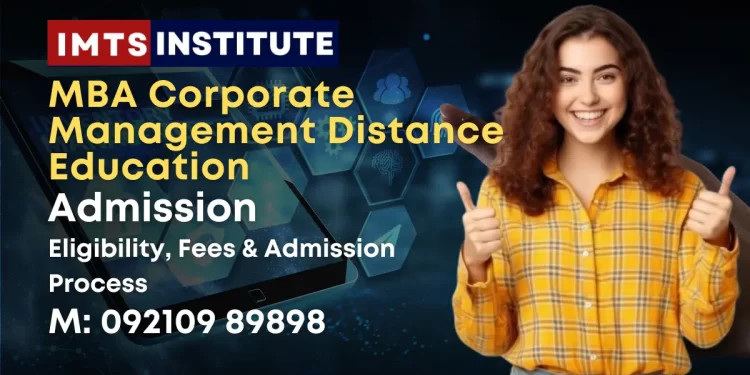 MBA Corporate Management Distance Education