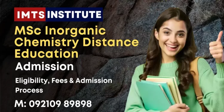 MSc Inorganic Chemistry Distance Education
