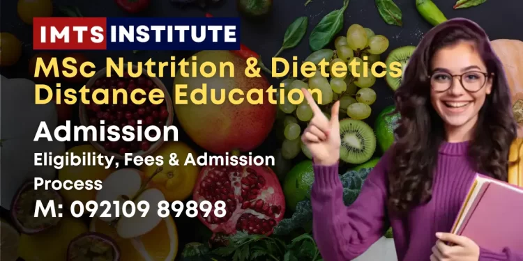 MSc Nutrition & Dietetics Distance Education