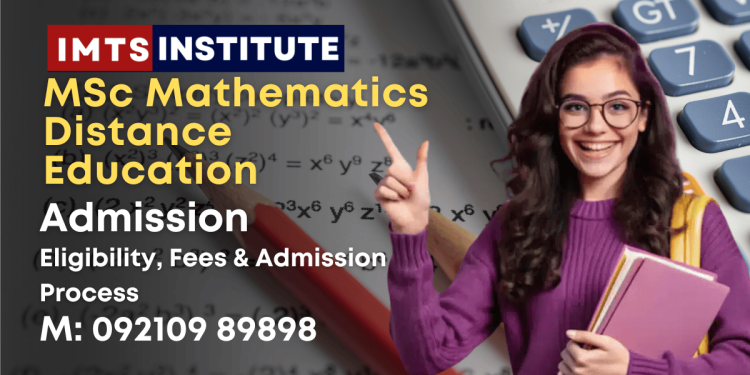 MSc Mathematics Distance Education