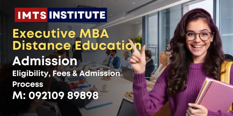 Executive MBA Distance Education