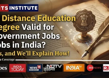 is distance education degree valid for government jobs in india