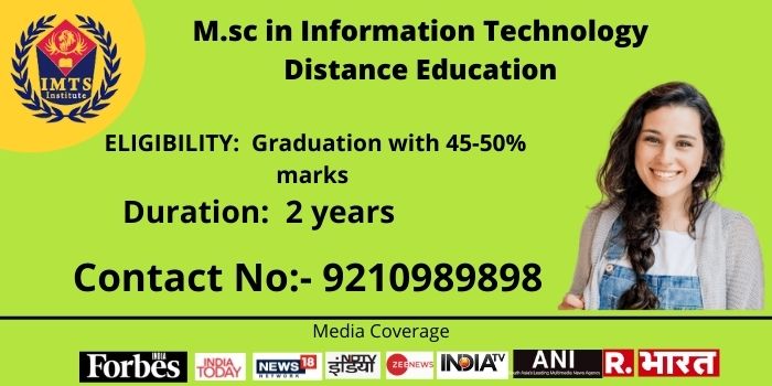 MSc IT Distance Education Admission | Full Form, Eligibility, Fee, Scope